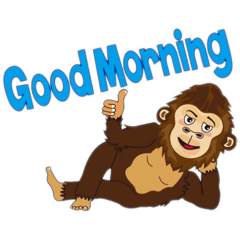 [LINEスタンプ] ゴリ坊英語版