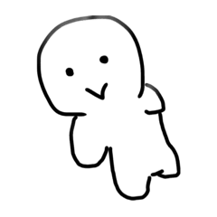 [LINEスタンプ] 可愛い豆腐人間