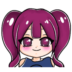 [LINEスタンプ] アニメ風イラストの使いやすいスタンプ