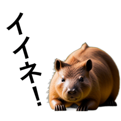 [LINEスタンプ] ユルい齧歯類