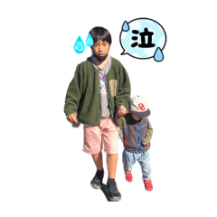 [LINEスタンプ] なおちゃん＆あべちゃんスタンプ1