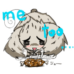 [LINEスタンプ] ぶさぎちゃん8