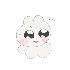 [LINEスタンプ] うさ^_^☆