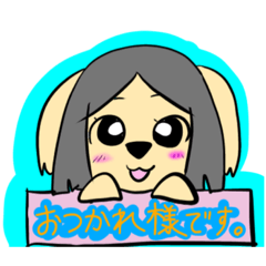 [LINEスタンプ] カーラの住む世界 主人公スタンプ