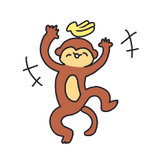 [LINEスタンプ] ひよことさるとなかまたち2