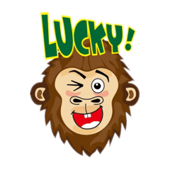 [LINEスタンプ] ゴリ坊英語版2