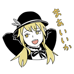 [LINEスタンプ] NISHIKI HAT ＆ CAP スタンプ1