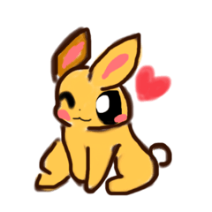 [LINEスタンプ] うさぎのシフォンちゃんスタンプ