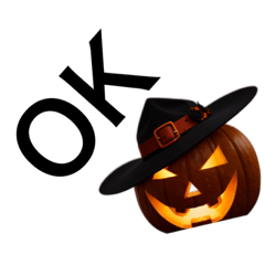 [LINEスタンプ] ハロウィンのカボチャ君