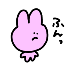 [LINEスタンプ] 使えそうなうさぎ②