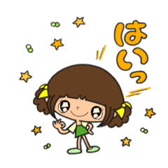 [LINEスタンプ] 【part㉗】毎日使える癒し系女子スタンプ