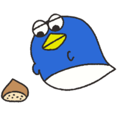 [LINEスタンプ] 秋だ！おばけペンギンのペン太