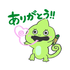 [LINEスタンプ] お絵描き大好きクレオンくんの日常