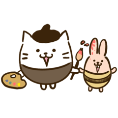 [LINEスタンプ] どんぐりネコ(秋)