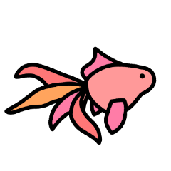 [LINEスタンプ] 毎日使える金魚ちゃん