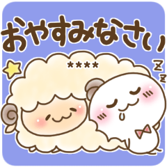 [LINEスタンプ] 【カスタム】誰でも使える毎日もちまる❤️