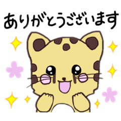 [LINEスタンプ] チーターのちーちゃん