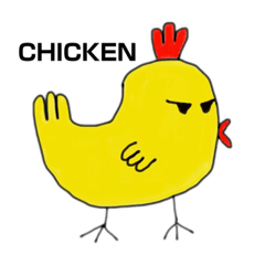 [LINEスタンプ] CHICKEN専用スタンプ