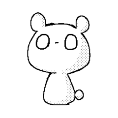 [LINEスタンプ] しらたまちゃんのメッセージ2