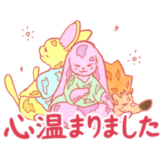 [LINEスタンプ] 毎日に優しさを届ける『モモの木』スタンプ