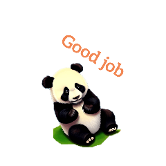 [LINEスタンプ] バンダ panda3