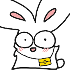 [LINEスタンプ] うたぎといっしょ。その2
