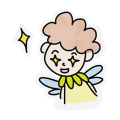 [LINEスタンプ] 妖精パムのゆるゆるスタンプ