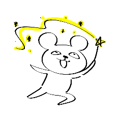 [LINEスタンプ] IQ3で動物描いてみた