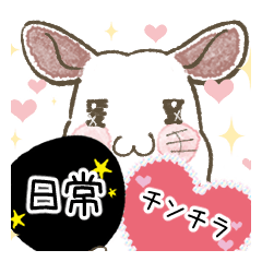 [LINEスタンプ] チンチラQの日常スタンプ