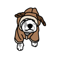 [LINEスタンプ] 俺んちの犬！！！！！！！