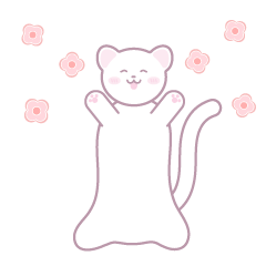 [LINEスタンプ] 幸せなイタチのジェピ！ (韓国語)