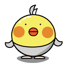 [LINEスタンプ] おかめインコのイクラちゃんの日常1