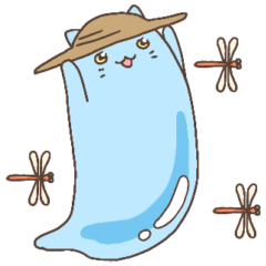 [LINEスタンプ] リキッドキャッツの秋