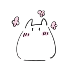 [LINEスタンプ] しろもふさんスタンプ2