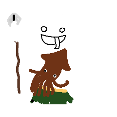 [LINEスタンプ] スルメさんスタンプ