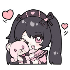 [LINEスタンプ] 地雷系ナースメイドの画像（メイン）