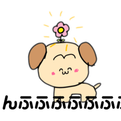 [LINEスタンプ] わんこだよん♪