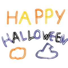 [LINEスタンプ] ハロウィンハッピー