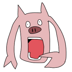 [LINEスタンプ] まいにちの豚スタンプ