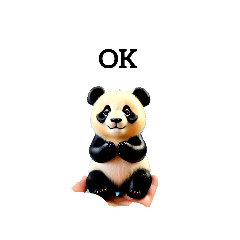 [LINEスタンプ] ぱんだ panda.