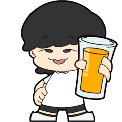 [LINEスタンプ] わんぱく飲酒ぼむひこくん！