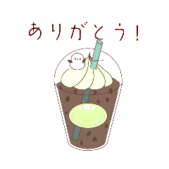 [LINEスタンプ] シマエナガスイーツ