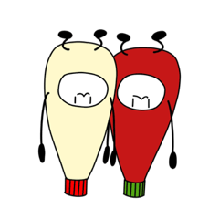 [LINEスタンプ] マヨネーズくん①