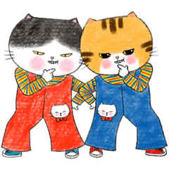 [LINEスタンプ] 素敵なカップルのスンシムとギルドン。