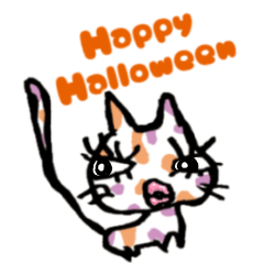 [LINEスタンプ] MARICO左手のハロウィーンの仲間たち