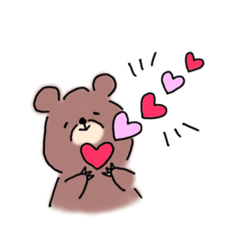 [LINEスタンプ] ぽんこつくまぽ