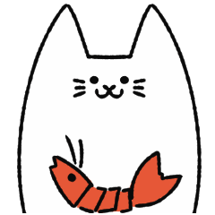 [LINEスタンプ] 猫えび