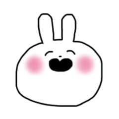 [LINEスタンプ] うさぎうさうさまる