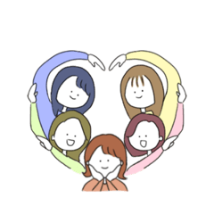 [LINEスタンプ] とある5人(2)