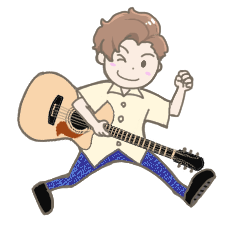 [LINEスタンプ] ソロギタリスト門馬由哉スタンプ